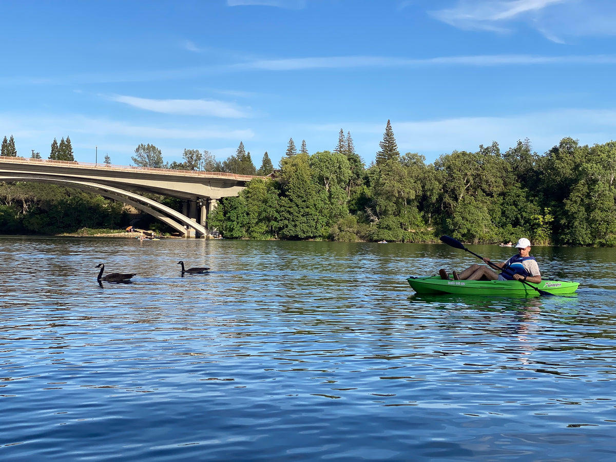 Sacramento/Folsom Kayak Rental Blue Waters Camping